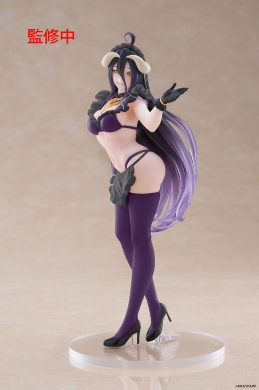 Overlord Coreful PVC Statue Albedo Maid Renewal Edition 18 cm 1