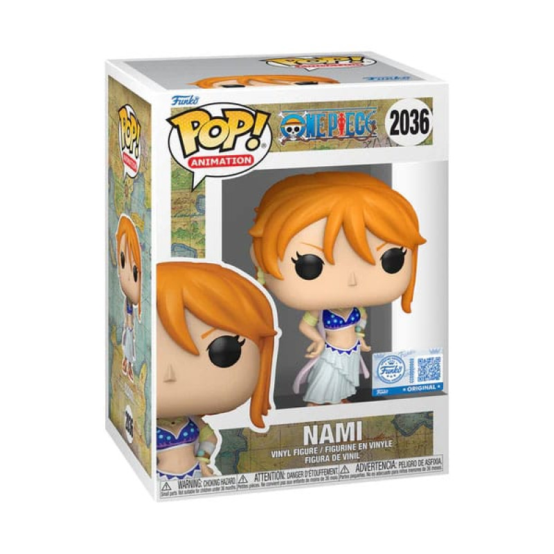 *heo Exclusive Edition* One Piece POP! Animation Vinyl Figures OP- Nami (Alabasta) 9 cm 1