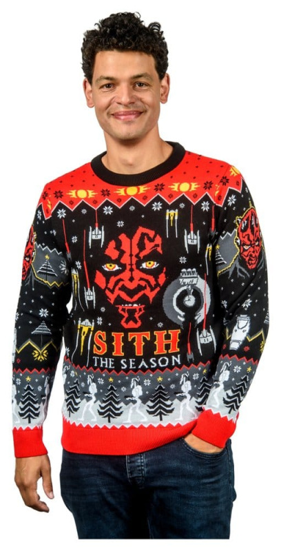 Star Wars Christmas Sweater Sith Size XXL 1