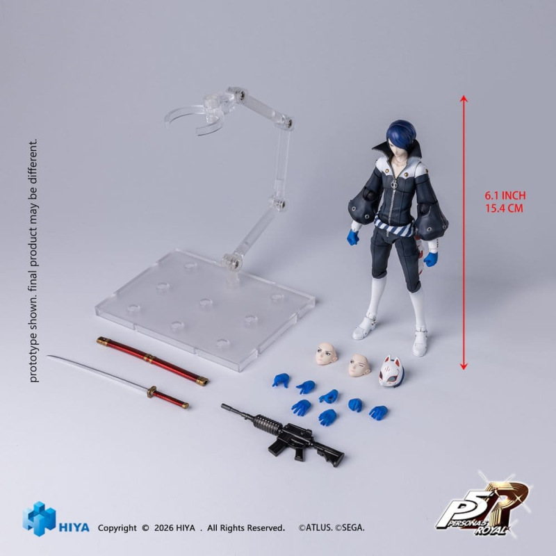 Persona 5 Royal Exquisite Basic Action Figure 1/12 Fox 16 cm 4