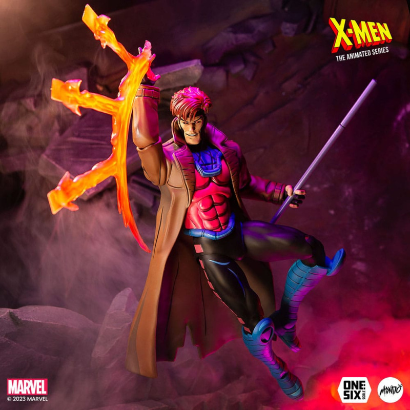 X-Men: The Animated Series Action Figure 1/6 Gambit 30 cm 4