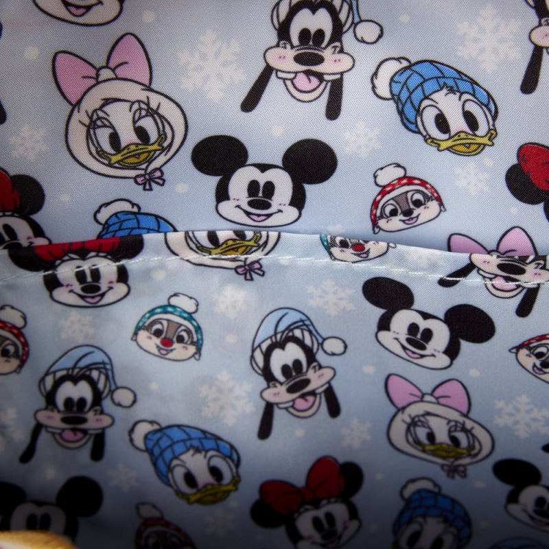 Mickey & Friends by Loungefly Mini Backpack with Headband Holder Ice Skating 5
