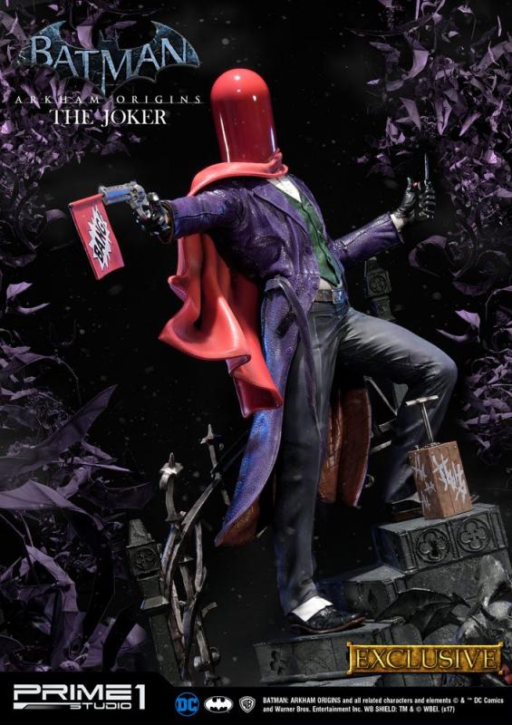 Batman Arkham Origins Statue The Joker Exclusive 86 cm