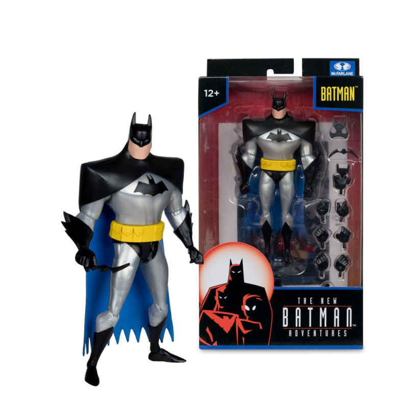 The New Batman Adventure DC Direct 1/6 Action Figure Batman (Silver) 15 cm 5