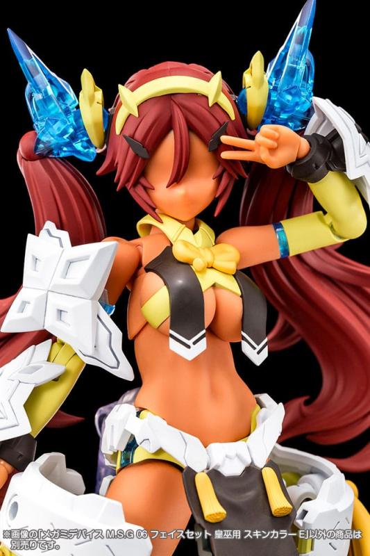 Megami Device M.S.G 05 Action Figure Accessory Set Face Auv Skin Color E 1