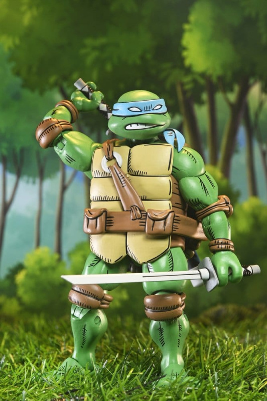 Teenage Mutant Ninja Turtles x Usagi Yojimbo Ultimate Action Figure Leonardo 18 cm 11