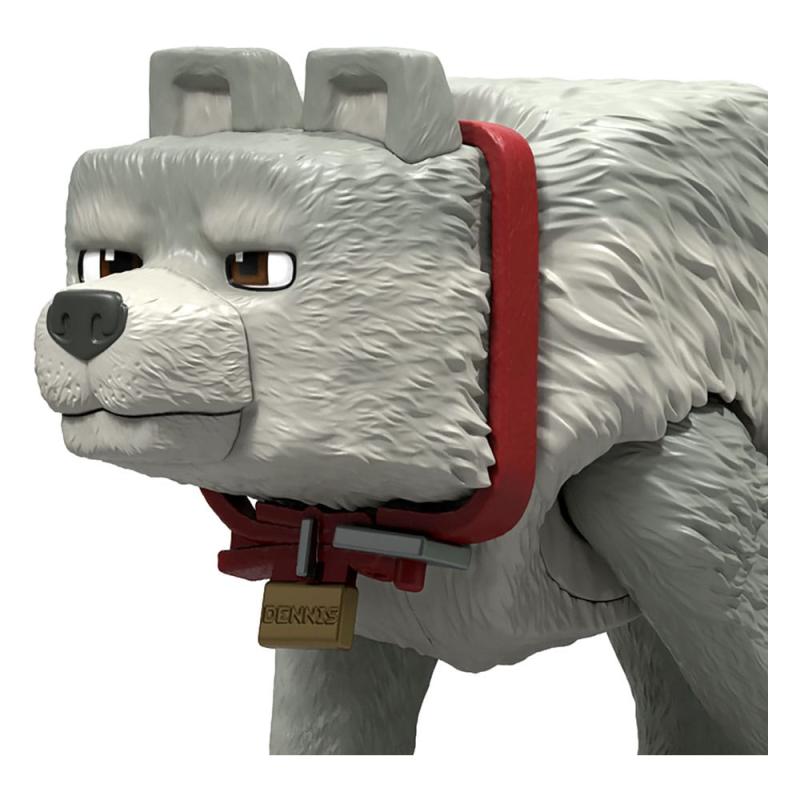 A Minecraft Movie Action Figure Dennis the Wolf 10 cm 4