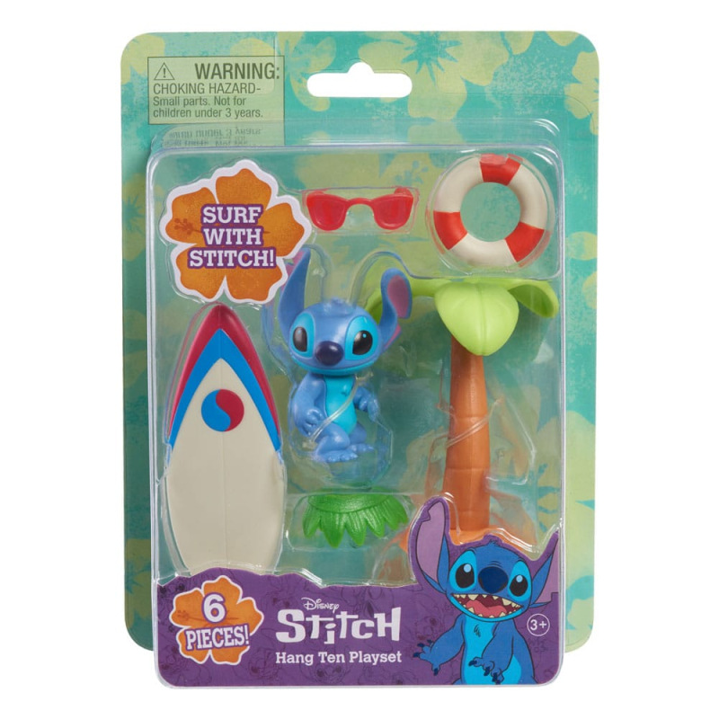 Lilo & Stitch Mini Figure Playset Hang Ten Stitch 7 cm 1