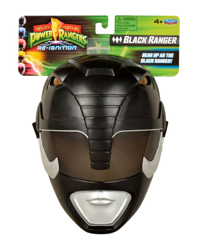 Mighty Morphin Power Rangers Mask Black Ranger 1