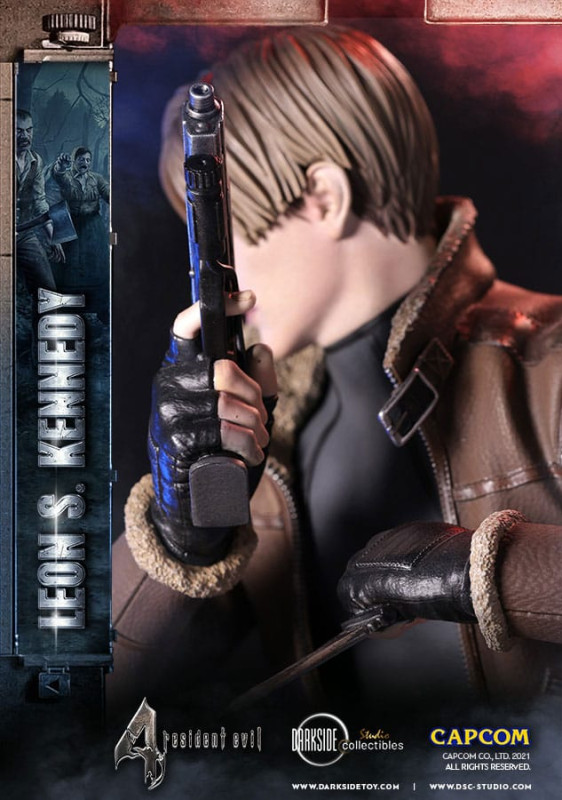 Resident Evil Premium Statue Leon Kennedy 50 cm 2