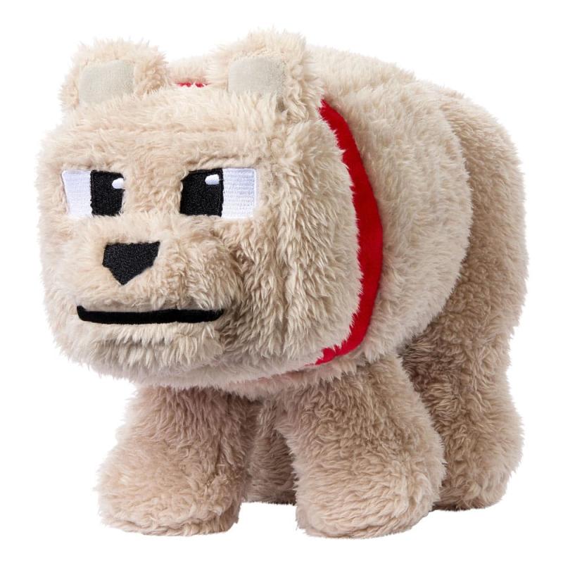 A Minecraft Movie Plush Figure Dennis the Wolf 20 cm