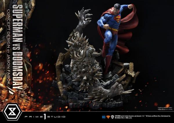 DC Comics: Superman Vs. Doomsday by Jason Fabok 1/3 Statue - Prime 1 Studio