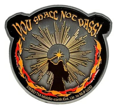 Lord of the Rings Coin "You Shall Not Pass" Balrog Deluxe 2
