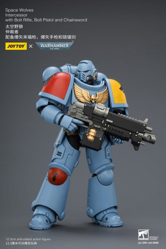 Warhammer 40,000 Action Figure Space Wolves Intercessor 12 cm 10