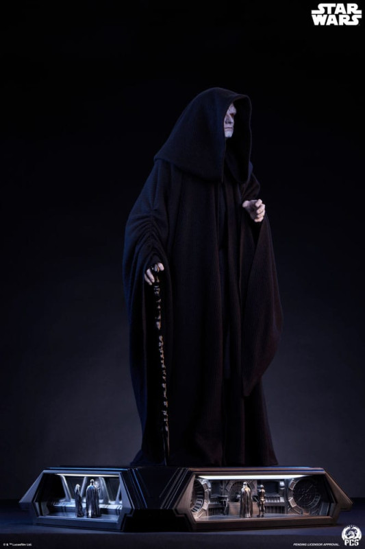 Star Wars Hyperreal Statue 1/3 Emperor Palpatine 64 cm 8