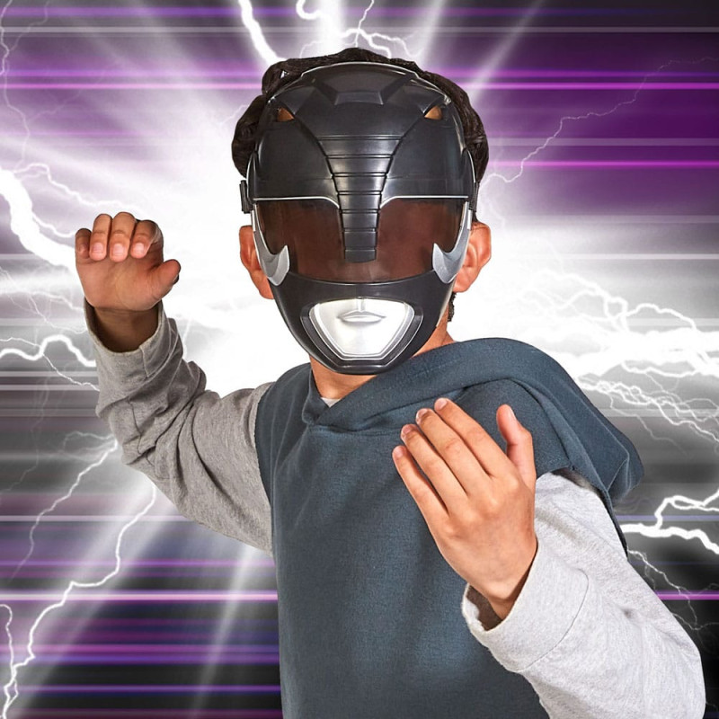 Mighty Morphin Power Rangers Mask Black Ranger 2