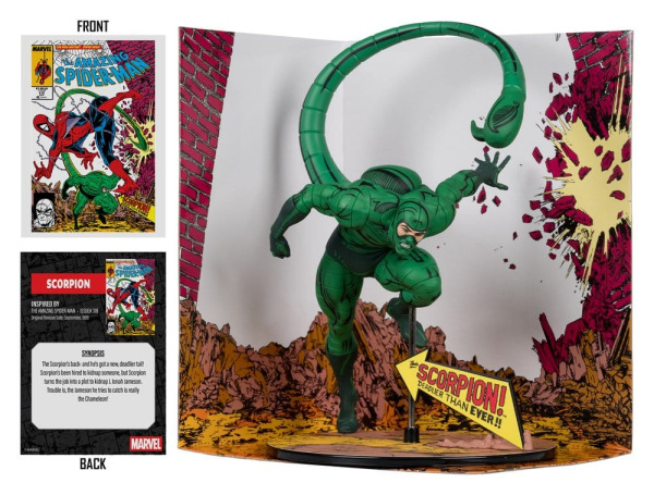 Marvel Collection PVC Figure 1/10 Scorpion (The Amazing Spider-Man #318) 17 cm 6