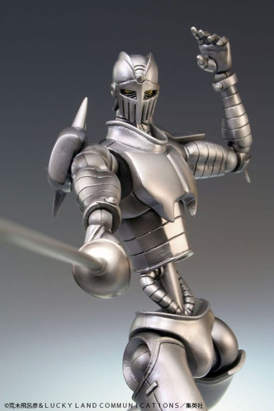 JoJo's Bizarre Adventure: Stardust Crusaders Chozokado Action Figure Silver Chariot 16 cm 3