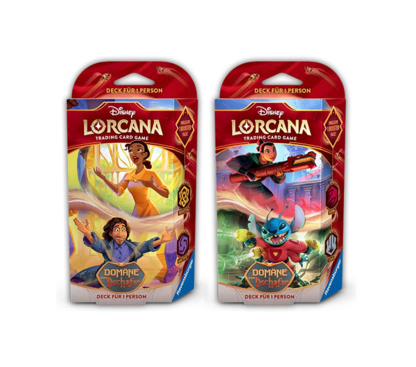 Disney Lorcana TCG Domäne von Dschafar Starter Decks Display (8) *German Edition*