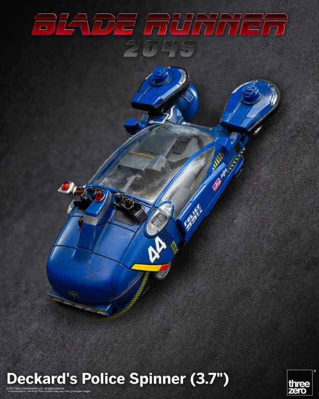 Blade Runner 2049 Vehicle Deckard's Police Spinner 10 cm 9