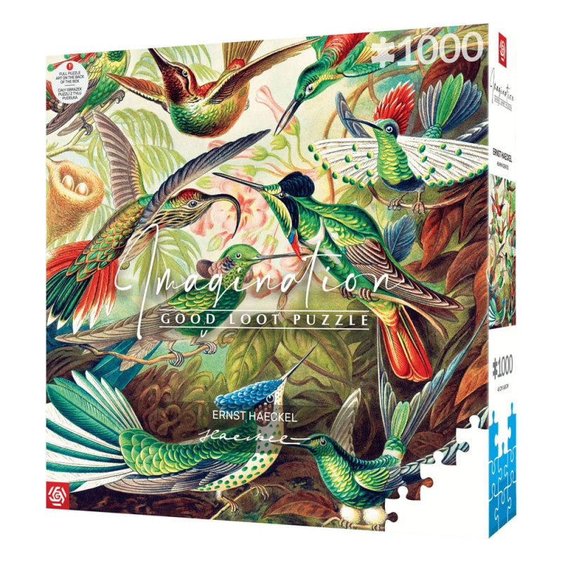 Ernst Haeckel Imagination Puzzle Hummingbirds/Kolibry (1000 pieces) 3