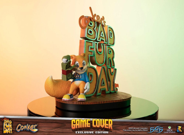 Conker´s Bad Fur Day Statue Game Cover Exclusive Edition 45 cm 7