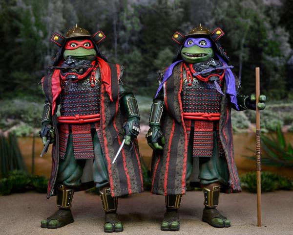 Teenage Mutant Ninja Turtles III Action Figure 2-Pack Donatello & Raphael 18 cm 7