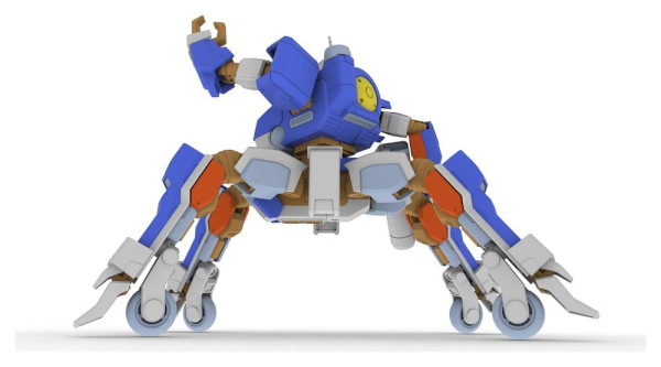 Wolf Fang Sky Fang 2001 Plastic Model Kit TYPE03 Karyu 12 cm 13