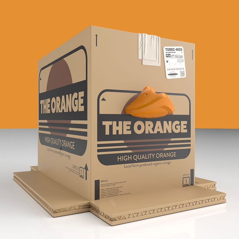 Metal Gear Solid Tubbz PVC Figure The Orange Box Boxed Edition 10 cm 1