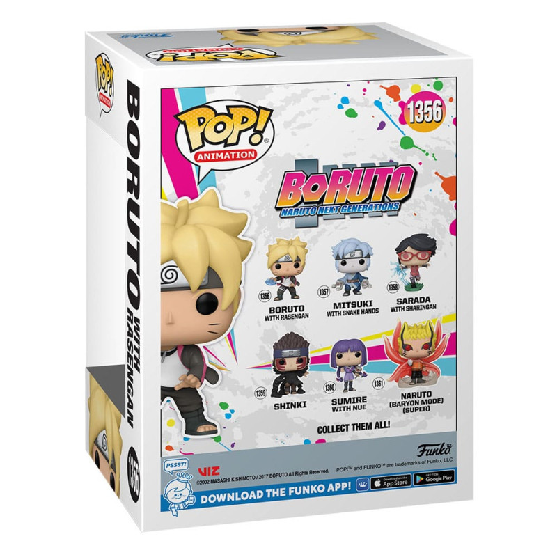 Boruto - Naruto Next Generations POP! Television Vinyl Figure Boruto w/Rasengan 9 cm 2
