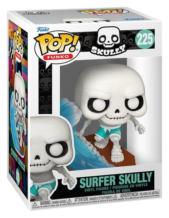 Funko Legacy POP! Icons Vinyl Figure Surfer Skully 9 cm 1