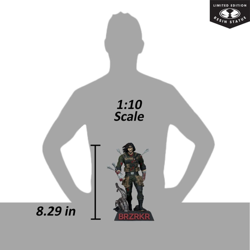 BRZRKR 1/10 Statue B Limited Edition 21 cm 9