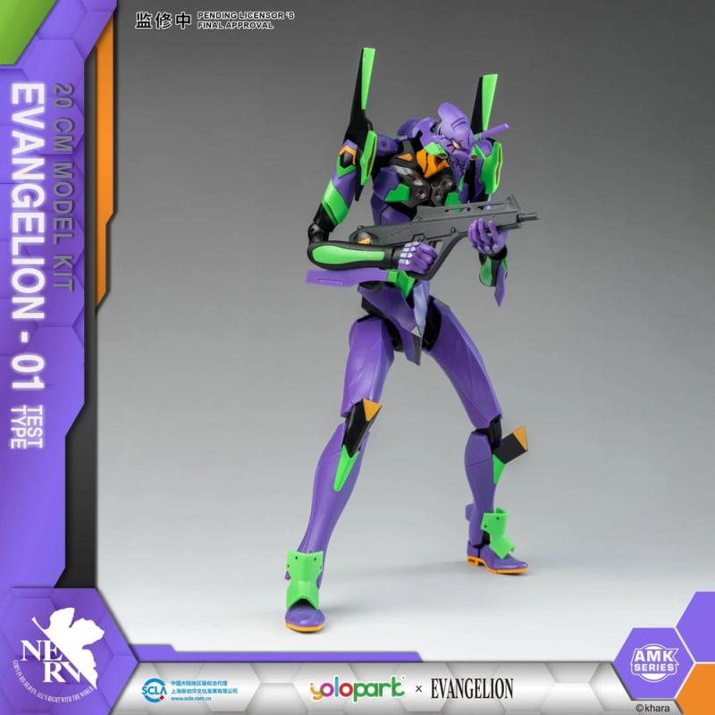 Neon Genesis Evangelion AMK Series Plastic Model Kit Eva-01 20 cm 3