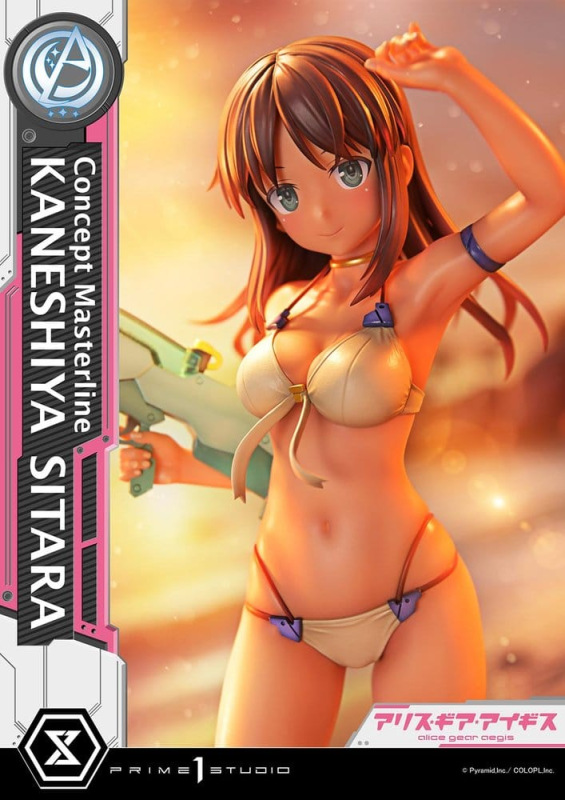 Alice Gear Aegis Concept Masterline Statue 1/5 Kaneshiya Sitara Bonus Version 35 cm 5