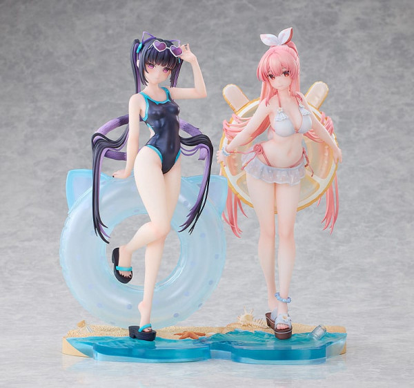 Rosuuri Original Character PVC Statue 1/7 White Rabbit Rosu: Swimsuit Ver. 25 cm 13