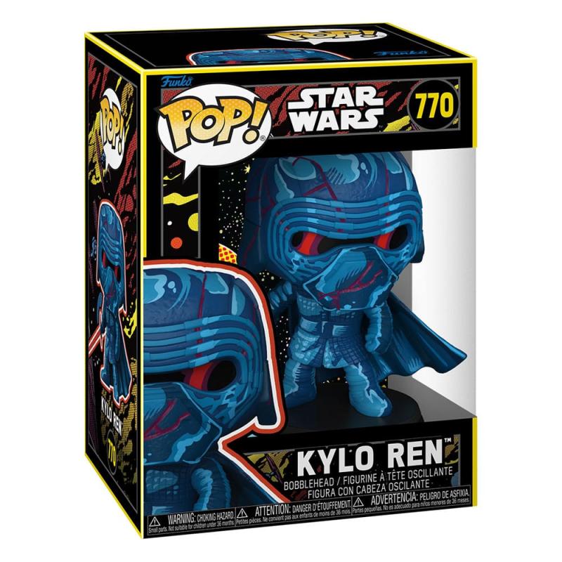 Star Wars POP! Movie Vinyl Figure Kylo Ren(Retro) 9 cm 1