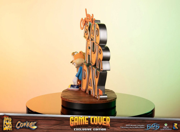 Conker´s Bad Fur Day Statue Game Cover Exclusive Edition 45 cm 4