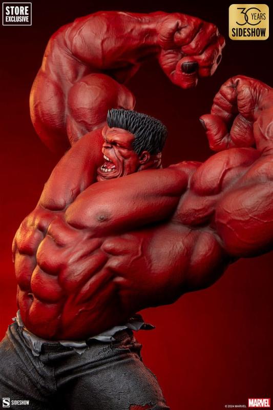 Marvel Premium Format Statue Red Hulk: Thunderbolt Ross 74 cm 3