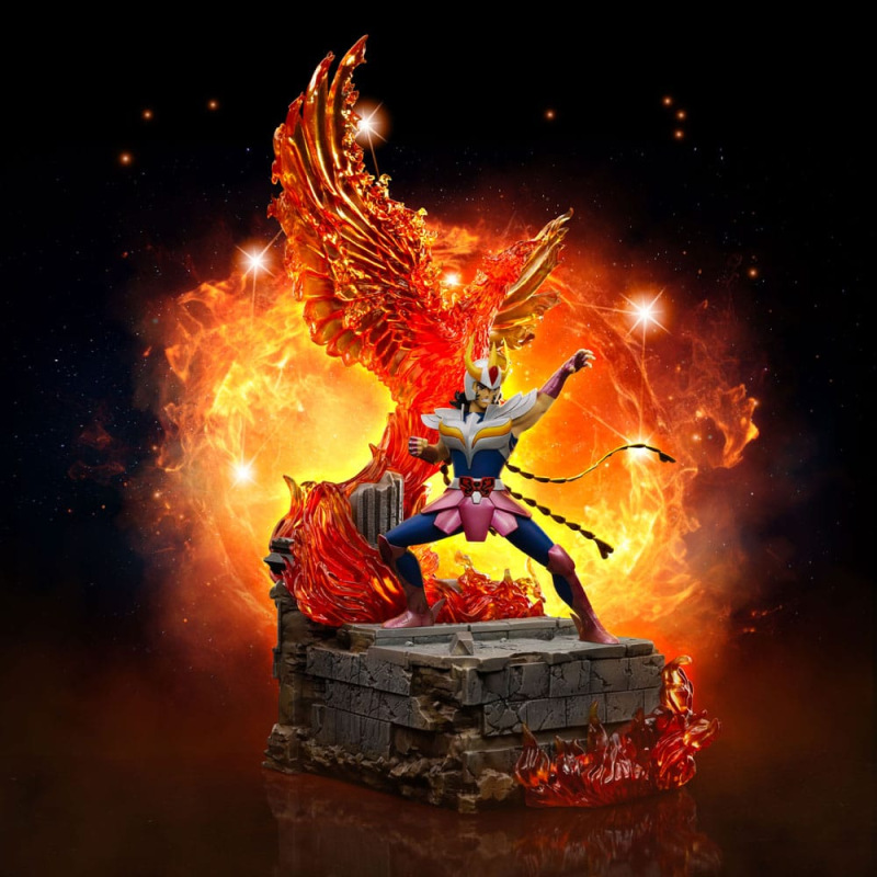 Saint Seiya Deluxe Art Scale Statue 1/10 Phoenix Ikki 41 cm 5