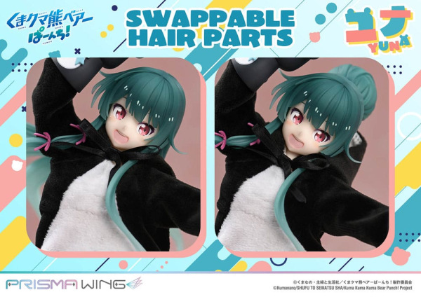 Kuma Kuma Kuma Bear Punch! Prisma Wing PVC Statue 1/7 Yuna Deluxe Version 28 cm 7