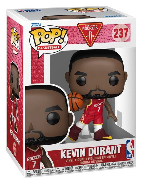 WNBA Legends POP! Sports Vinyl Figure Rockets- Kevin Durant 9 cm 1