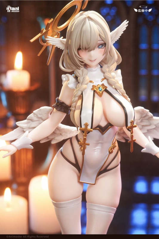 Original Character Statue 1/6 Sheng Wan Jiao Zhu Cheshire 29 cm 11