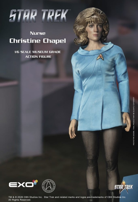 Star Trek: The Original Series Museum Grade Action Figure 1/6 Nurse Christine Chapel 28 cm 4