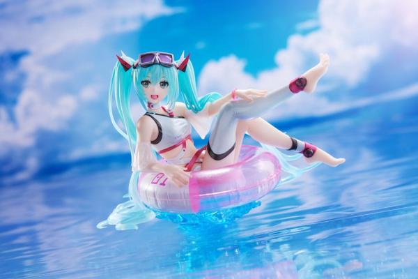 Hatsune Miku Wonderland PVC Statue Aqua Float Girls Figure Hatsune Miku Reissue 18 cm 5