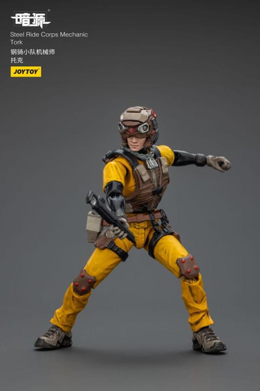 Steel Ride Corps Dark Source Action Figur Mechanic Tork 7 cm 5