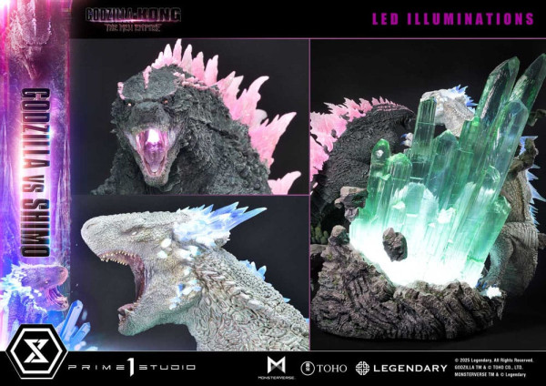 Godzilla x Kong: The New Empire Ultimate Diorama Masterline Series Statue Godzilla vs Shimo 86 cm 7