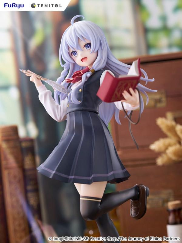 Wandering Witch: The Journey of Elaina Tenitol Tall PVC Statue Elaina School Uniform Ver. 29 cm 5