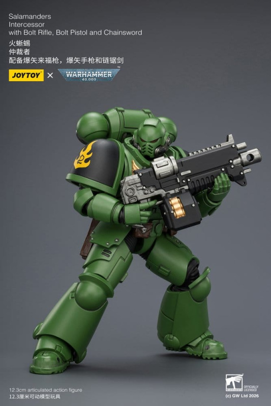 Warhammer 40,000 Action Figure Salamanders Intercessor 12 cm 14