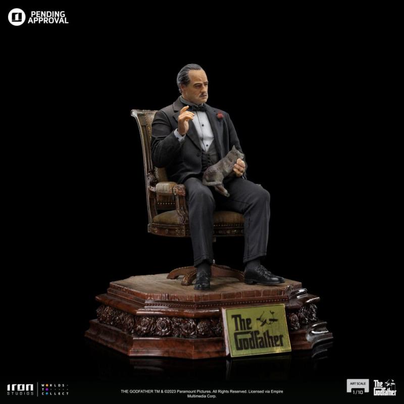 The Godfather Scale Statue 1/10 Don Vito Corelione 19 cm