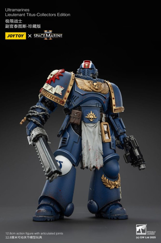 Warhammer 40,000: Space Marine 2 Action Figure Ultramarines Lieutenant Titus Collectors Edition 13 c 3